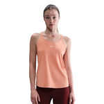 Nike Kläder Nike One Dri-FIT Strappy Linne Damer-Apricot