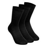 Craft Kläder Craft Core Dry High 3Pack Löparsockor-Svart