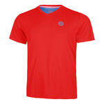 BIDI BADU Kläder BIDI BADU Crew Inside Out V-Neck T-shirt Herrar-Neongrön