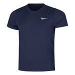 Nike Kl&auml;der Nike Court Dry Victory T-shirt Herrar-M&ouml;rkbl&aring;,Vit