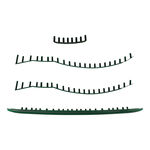 Yonex Rackettillbehör Yonex Percept 100D Olive Green Set med band med öglor 