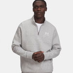 Under Armour L&aring;ng&auml;rmat Under Armour Icon Fleece 1/4 Zip L&aring;ng&auml;rmat Herrar-gr&aring;, vit
