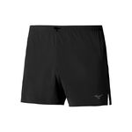 Mizuno Kläder Mizuno Aero 4.5in Shorts Herrar - svart, 