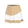 Wild Flounce Kjol Damer-Beige,Vit