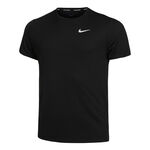 Nike Kläder Nike Dri-Fit Miler UV Löpartröja Herrar-Svart,Grå