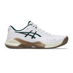 ASICS Tennisskor ASICS Gel-Challenger 14 Clay Sko För Grus Herrar-Vit,Mörkgrön