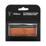 Wilson Grundlindor Wilson RF Leather Replacement Grip Enpack-Brun