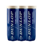 Dunlop Padelboll Dunlop Fort Padel 3-pack R&ouml;r