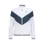 HEAD Kl&auml;der HEAD Club 22 Tr&auml;ningsjacka Flickor - vit, m&ouml;rkbl&aring;