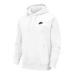 Nike Kläder Nike Sportswear Club Huvtröja Herrar-Vit