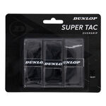 Dunlop Överlindor Dunlop  Super Tac 3-pack - svart