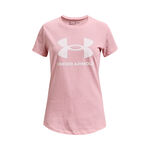 Under Armour Kläder Under Armour Sportstyle Logo T-shirt Flickor - rosa, vit