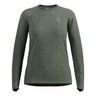 Essential Seamless Crew Neck Långärmat Damer-oliv