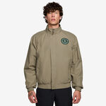 Nike Kläder Nike Court Heritage Träningsjacka Herrar - oliv, mörkgrön