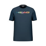 HEAD Kl&auml;der HEAD Rainbow T-shirt Barn-M&ouml;rkbl&aring;