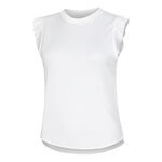 Lucky in Love Kläder Lucky in Love Bring It On Rib Linne Damer-Vit