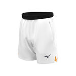 Mizuno Kläder Mizuno Daybreakers Amplify 8in Shorts Herrar-Vit,Citrongul