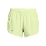 Under Armour Kläder Under Armour Fly By 3in Löparshorts Damer-Grön