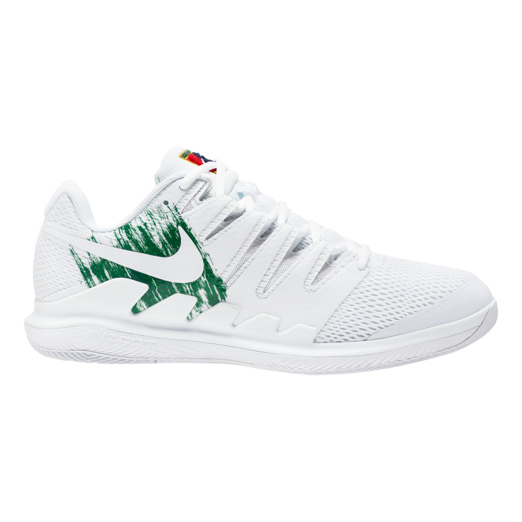 Nike Air Zoom Vapor X Hc Allroundsko Herrar Vit Gron Kop Online Tennis Point