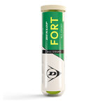 Dunlop Tennisbollar Dunlop Fort All Court 4-pack Rör