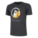 Quiet Please Kl&auml;der Quiet Please Endlessly 40:40 T-shirt Herrar-Antracit,Flerf&auml;rgad