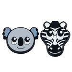 Gamma Rackettillbehör Gamma ZooDamp Koala,Zebra Dämpare I Duppelpack-Flerfärgad