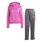 adidas Kläder adidas Linear Träningsoverall Damer-Pink,Grå
