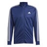 Training Essential 3 Stripes Träningsjacka Herrar-Mörkblå