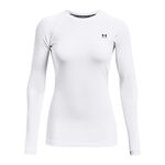 Under Armour Kläder Under Armour Authentics Crew Långärmat Damer-Vit