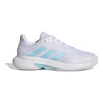 adidas Tennisskor adidas CourtJam Control Inomhussko Damer-Vit,Turkos