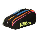 Wilson Wilson Team Neon Collection Racketväska 12 Special Edition-Svart