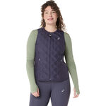 ASICS Kläder ASICS Nagino Padded Gilet Löparvästar Damer-Blågrå