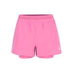 Quiet Please Kl&auml;der Quiet Please Rematch 2in1 Shorts Damer - pink, vit
