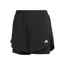 MIN 2in1 Shorts Damer - svart, 