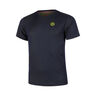 Crew Inside Out V-Neck T-shirt Pojkar-M&ouml;rkbl&aring;,Lime