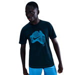 Nike T-shirt Nike Court Dri-Fit T-shirt Herrar-m&ouml;rkbl&aring;