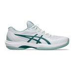 ASICS Tennisskor ASICS Game FF / OC Sko f&ouml;r grus Herrar - vit, petrol