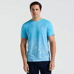 Original Penguin Kläder Original Penguin Performance Ombre T-shirt Herrar-Ljusblå