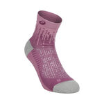 ASICS Kl&auml;der ASICS Performance Run Quarter L&ouml;parsockor Unisex - lila, syr&eacute;n