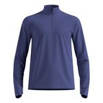 Odlo Kläder Odlo Essential Thermal Midlayer 1/2 Zip Löpartröja Herrar - blå, 