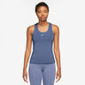 Dri-Fit Swoosh Linne Damer - blå, vit