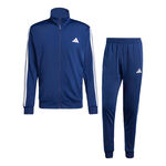 adidas Kläder adidas 3Stripes Träningsoverall Herrar-Blå,Vit