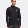 Launch Quarter-Zip Långärmat Herrar-Svart