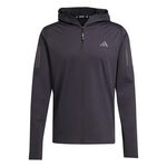 adidas Kläder adidas Own The Run Winter Half-Zip Löpartröja Herrar-Svart
