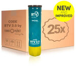 BTV Trycksatt boll BTV Code BTV 3.0 by Tennis Point 4-pack r&ouml;r 