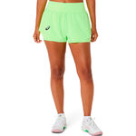 ASICS Tenniskl&auml;der ASICS Match Laser Cut  Shorts Damer-lime