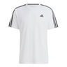 Essentials Train 3-Stripes Training T-shirt Herrar-Vit,Svart