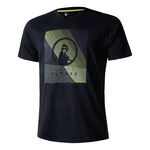 Quiet Please Kl&auml;der Quiet Please Linear T-shirt Herrar-M&ouml;rkbl&aring;