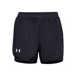 Under Armour L&ouml;parshorts Under Armour Fly By 2.0 2in1 Shorts Damer-Svart,Silver
