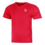 Nike Tenniskl&auml;der Nike Court Dri-Fit Advantage T-shirt Herrar-R&ouml;d,Vit